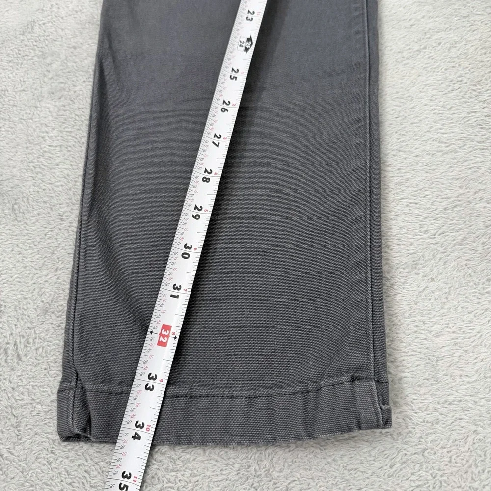 Origin Jeans Mens 34x34 Gray Striaght Fit Stretch Waist Denim Pants Made In USA